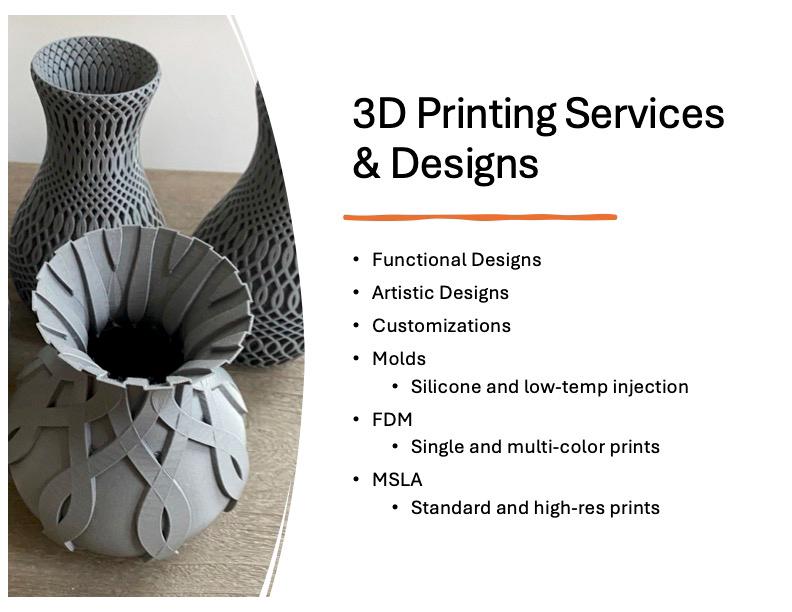 Affordable 3D Printing Service
